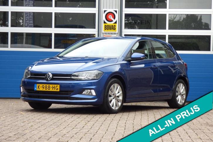 Volkswagen Polo 1.0 TSI Highline, Auto's, Volkswagen, Bedrijf, Te koop, Polo, ABS, Adaptive Cruise Control, Airbags, Airconditioning