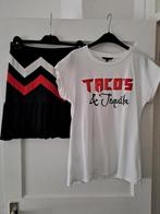 2 delige Nikkie set rok maat 40 shirt maat 38, Kleding | Dames, Maat 38/40 (M), Overige kleuren, Ophalen of Verzenden, Zo goed als nieuw