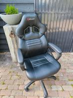 Arozzi game / bureau stoel, Huis en Inrichting, Bureaustoelen, Ophalen, Zo goed als nieuw, Zwart