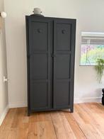 Houten locker kast. Wandkast, Ophalen, Gebruikt, Vintage