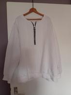 Witte kabeltrui mt 48, Ophalen of Verzenden