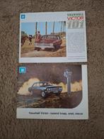 autofolder en leaflet Vauxhall Victor, Ophalen of Verzenden, Zo goed als nieuw, Algemeen