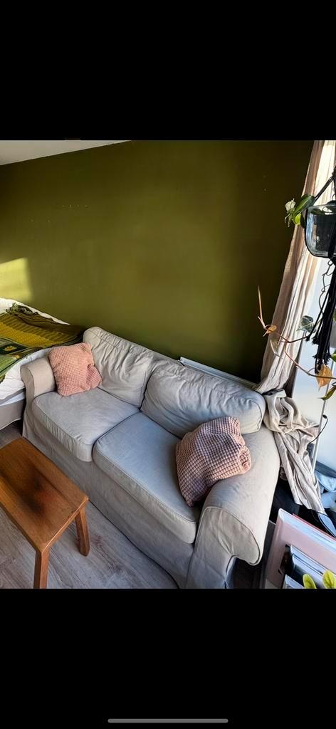 Ektorp bank ikea 2zits, Huis en Inrichting, Banken | Complete zithoeken, Zo goed als nieuw, Ophalen