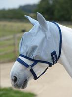 Bucas Buzz-Off Fly Mask Blue of Zebra, maat XXS t/m XL, Dieren en Toebehoren, Ophalen of Verzenden, Nieuw, Overige soorten