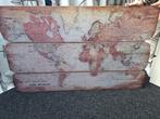 Schilderij World map, Huis en Inrichting, Ophalen, Zo goed als nieuw