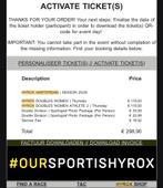 Hyrox Amsterdam 22/1 Vrouwen Double Ticket, Twee personen