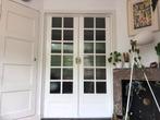 mooie schuifdeuren met ribbel glas, Doe-het-zelf en Verbouw, Deuren en Horren, Ophalen, 80 tot 100 cm, Binnendeur, 200 tot 215 cm
