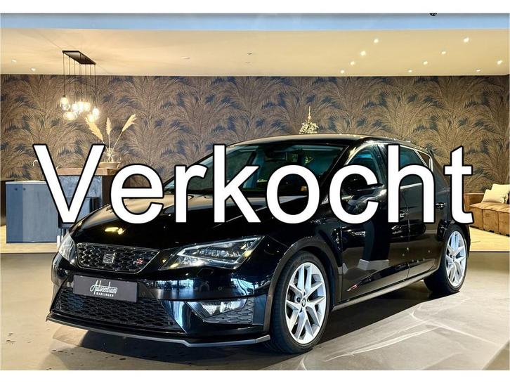SEAT Leon 1.4 TSI ACT FR Dynamic I Maxton I Kleppensysteem, Auto's, Seat, Bedrijf, Leon, ABS, Airbags, Airconditioning, Alarm