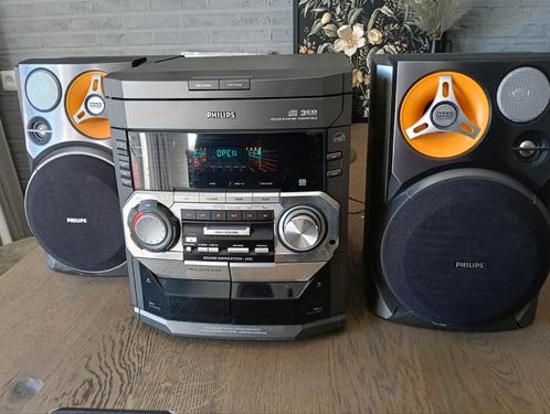 Philips c399 - stereo set - 3 cd wisselaar werkt niet, Audio, Tv en Foto, Stereo-sets, Gebruikt, Speakers, Philips, Ophalen