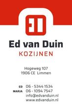 2 x kozijn met 1 schuifdeur 2 vakken, Nieuw, Ophalen of Verzenden, Buitendeur, Schuifdeur