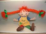 HENNES & MAURITZ SOFTTOYS POP MEISJE PIPPI LANGKOUS GLADDE S, Kinderen en Baby's, Speelgoed | Knuffels en Pluche, Ophalen of Verzenden