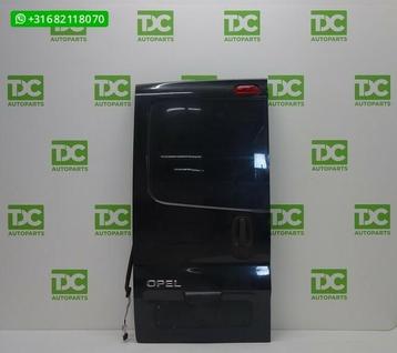 Opel Vivaro '01-'14) Achterdeur links dicht zwart beschikbaar voor biedingen