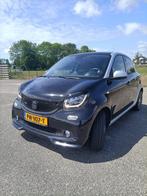 Smart ForFour 0.9 80KW Brabus AUT 2017 Zwart, Auto's, Smart, Automaat, 898 cc, Achterwielaandrijving, ForFour