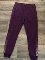Puma dames joggingbroek paars met glitter, maat M, Maat 38/40 (M), Paars, Overige typen, Nieuw