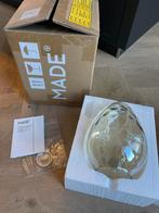 Set champagne kleurige glazen hanglampen, Huis en Inrichting, Ophalen, Nieuw, Glas, Plafondspot of Wandspot