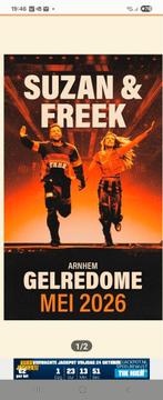Suzan & Freek zaterdag 16 mei 2026, Tickets en Kaartjes