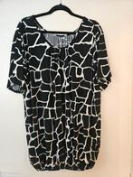 Ballontop Shirt met Print, Zwart, Maat 42/44 (L), Ophalen of Verzenden, Zo goed als nieuw