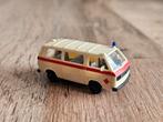 modeltrein Ho vw bus T3 ambulance, Hobby en Vrije tijd, Modelauto's | 1:87, Ophalen of Verzenden, Gebruikt, Auto