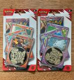 Pokémon TCG - Destined Rivals Premium Checklane Blister Pack, Ophalen of Verzenden, Zo goed als nieuw, Foil
