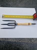 Antieke Vleesvork met Houten Handvat, Ophalen of Verzenden