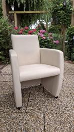 4 verrijdbare eetkamerstoelen, Ophalen, Gebruikt, Vier