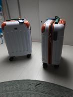 Te koop 2 cabine reiskoffers afm. H= 53  B= 33  D= 20, Sieraden, Tassen en Uiterlijk, Koffers, Ophalen, Zo goed als nieuw, Hard kunststof