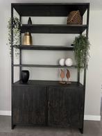 Houten boekenKast van het Looiershuis met Deuren en Planken, Ophalen, Gebruikt, 100 tot 150 cm, 150 tot 200 cm