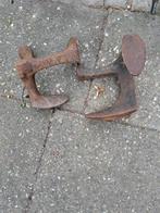 twee oude schoenen leest leuk voor decoratie., Antiek en Kunst, Antiek | Gereedschap en Instrumenten, Ophalen of Verzenden