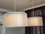 6 lampen chroom/wit (2 hang en 4 sta), Ophalen, Gebruikt, Metaal