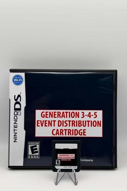Ultieme Pokemon Event Distribution Kaart (Generatie 3,4,5), Spelcomputers en Games, Games | Nintendo DS, Zo goed als nieuw, Avontuur en Actie