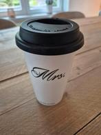 Koffie to go mok van Riviera Maison, Ophalen of Verzenden, Zo goed als nieuw, Overige stijlen, Kop(pen) en/of Schotel(s)
