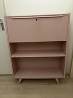 Antieke secretaire bureau met sleutel, Huis en Inrichting, Kasten | Secretaires, Ophalen, Gebruikt, Antiek