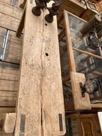 Stoer landelijke Franse sidetable werkbank wandtafel, Ophalen