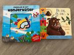 Twee kinderboeken met puzzels, Ophalen, Gelezen, Fictie algemeen