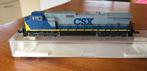 Kato CSX N SD 40 2 8204 Amerikaanse loc in nieuwstaat, Hobby en Vrije tijd, Modeltreinen | N-Spoor, Trix, Ophalen of Verzenden