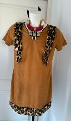 Indianen Jurk maat 44 + ketting carnaval feest, Kleding | Dames, Ophalen of Verzenden, Zo goed als nieuw, Maat 42/44 (L)