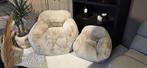 Fauteuil – Taupe / Fluffy | Groot & klein  Showmodel, Huis en Inrichting, Ophalen, Stof, JaRa, Bornsestraat 31
