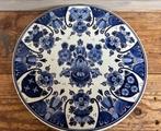 Delfts Blauw Bord Suiker Unie afscheid (24 cm), Antiek en Kunst, Ophalen of Verzenden
