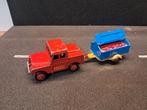 dinky toys landrover met aanhanger, Hobby en Vrije tijd, Modelauto's | 1:43, Ophalen of Verzenden, Gebruikt, Auto, Dinky Toys