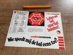 Sticker voetbal internation, Verzenden, Zo goed als nieuw, Sport