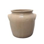 Antieke beige steengoed pot, Antiek en Kunst, Ophalen of Verzenden
