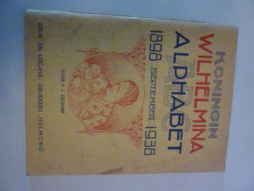 P. v Geldrop - Koningin Wilhelmina alphabet beschikbaar voor biedingen