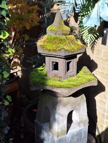 geweldig gaaf tuinbeeld japanse tuinbeelden met mos  beschikbaar voor biedingen