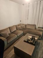 Champagne Velvet Hoekbank te Koop, Ophalen, Zo goed als nieuw, Stof, Modern