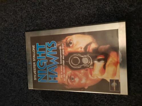NIGHTHAWKS Top 80's Aktie Klassieker met S.Stallone Op VIDEO, Cd's en Dvd's, VHS | Film, Zo goed als nieuw, Actie en Avontuur
