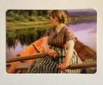 ‘middernacht’. postcard zweedse schilder anders zorn, Verzenden, 1980 tot heden, Seizoenen