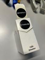 Cadeaulint zilver zwart lintsplitter stickers raffia, Ophalen of Verzenden, Nieuw, Knutselwerk