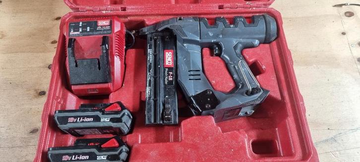 senco spijkerpistool  Senco Fusion F18, Doe-het-zelf en Verbouw, Gereedschap | Handgereedschap, Zo goed als nieuw, Ophalen of Verzenden
