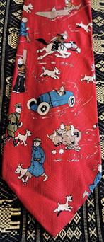 Kuifje avonturen stropdas rood Tintin, Verzamelen, Stripfiguren, Ophalen of Verzenden, Kuifje, Zo goed als nieuw, Gebruiksvoorwerp