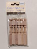 EM7012 houten paaltjes / poppenhuisminiatuur, Ophalen, Nieuw, Overige typen